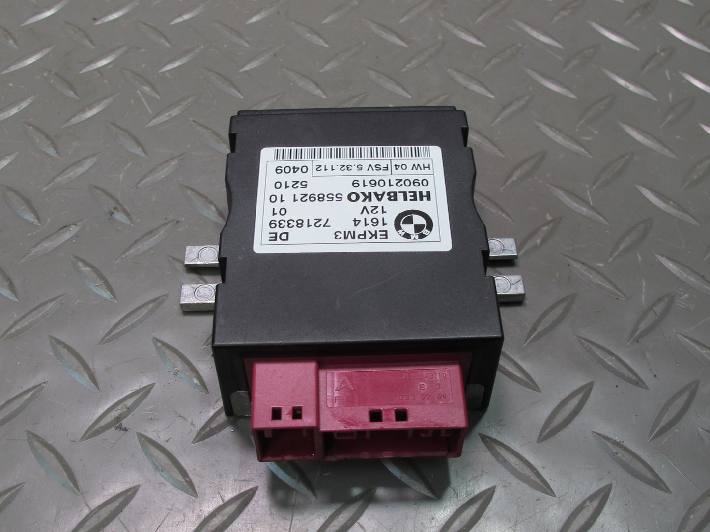 2009 BMW E90 E92 E93 335i Fuel Pump Control Module 7218339 OEM