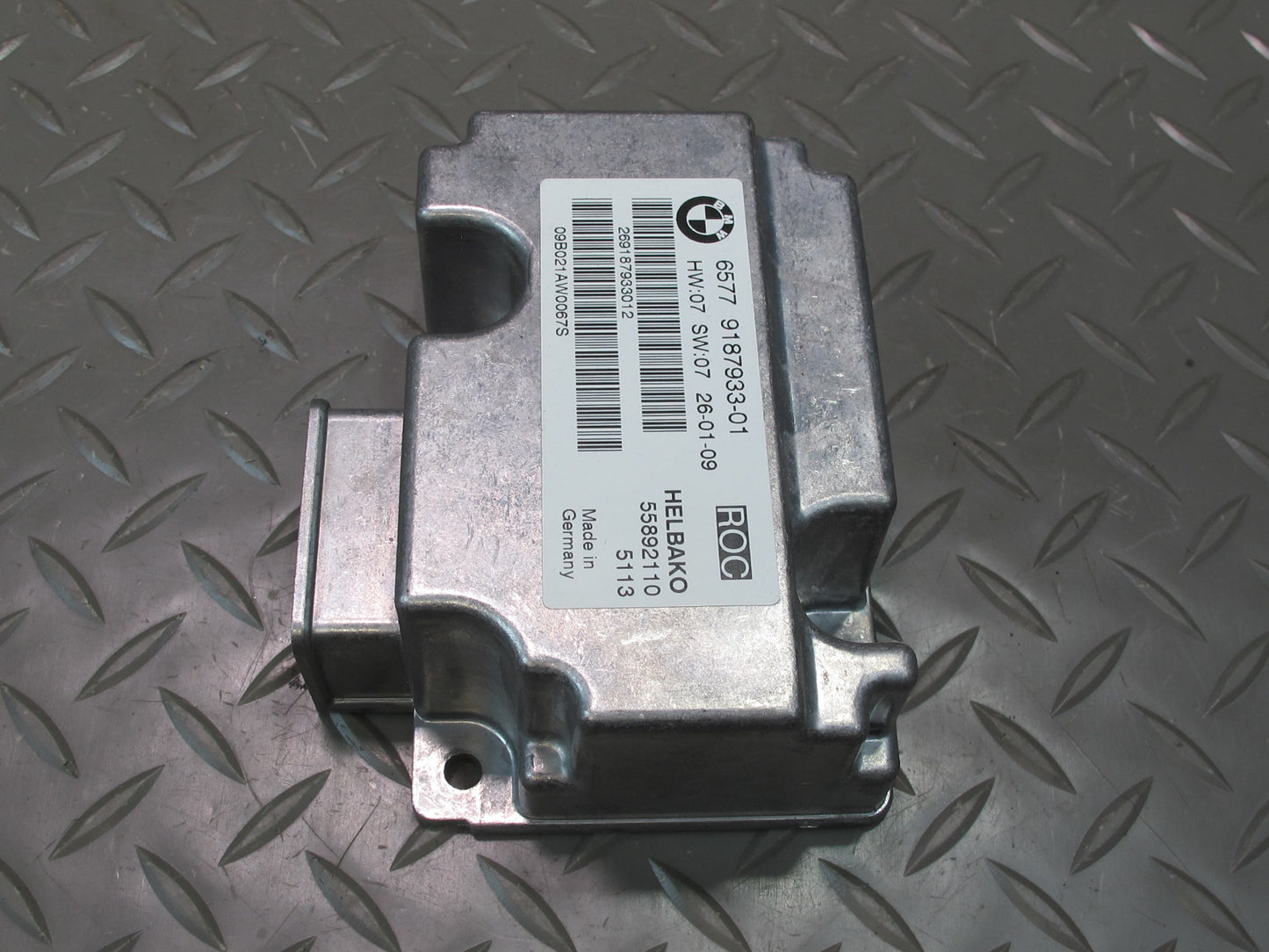 08-10 BMW E93 335i Convertible Rollover Computer Control Module 9187933 OEM