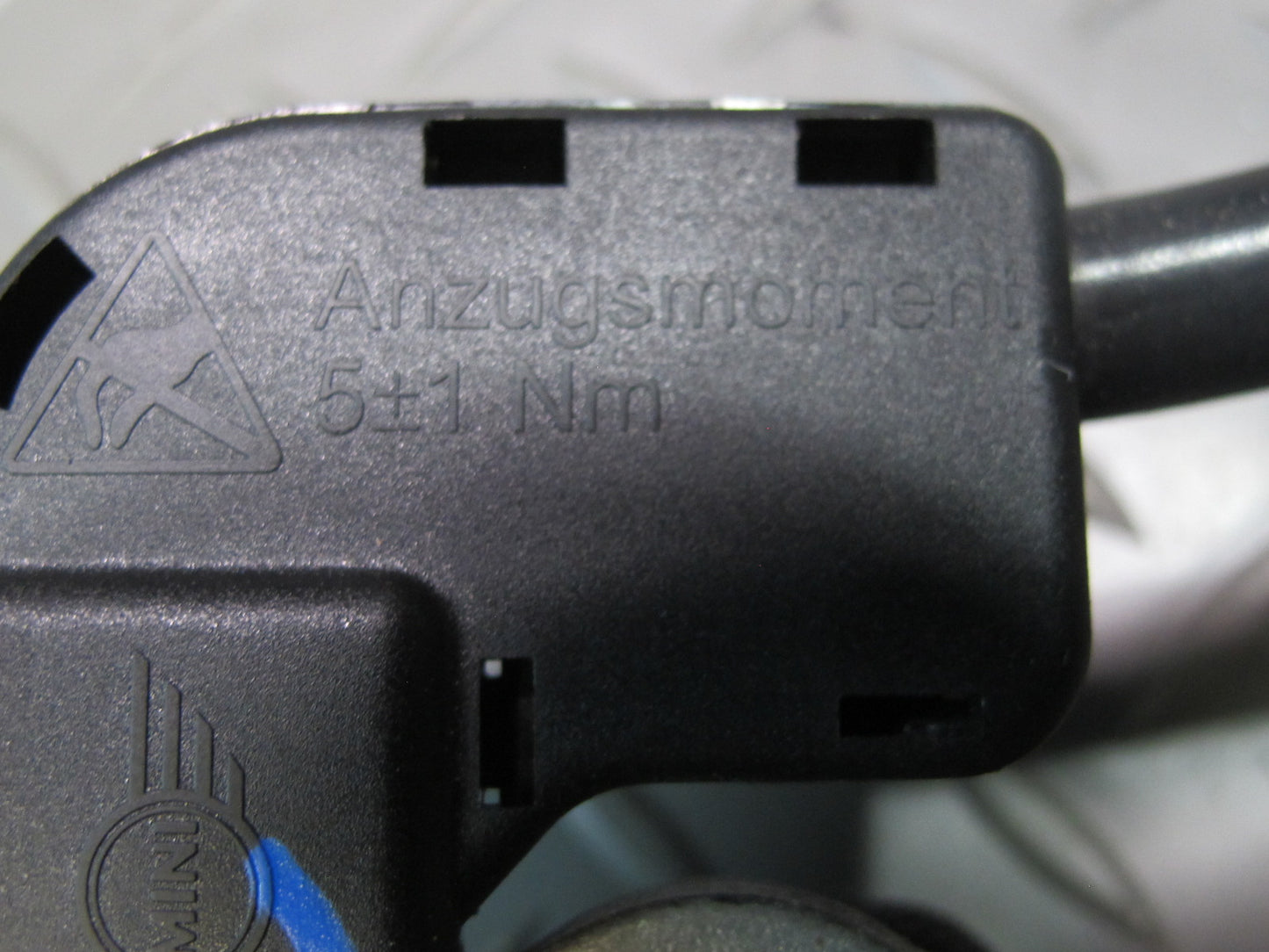 08-10 BMW E90 E92 E93 335i Rear Trunk Negative IBS Battery Cable 9184207 OEM