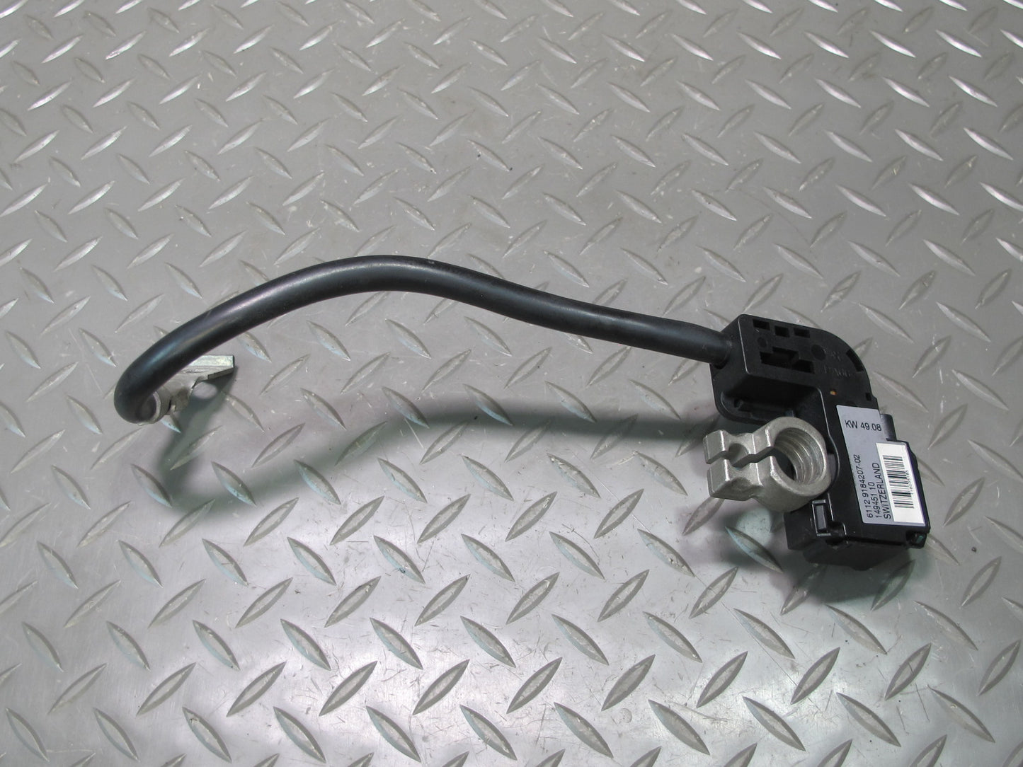 08-10 BMW E90 E92 E93 335i Rear Trunk Negative IBS Battery Cable 9184207 OEM