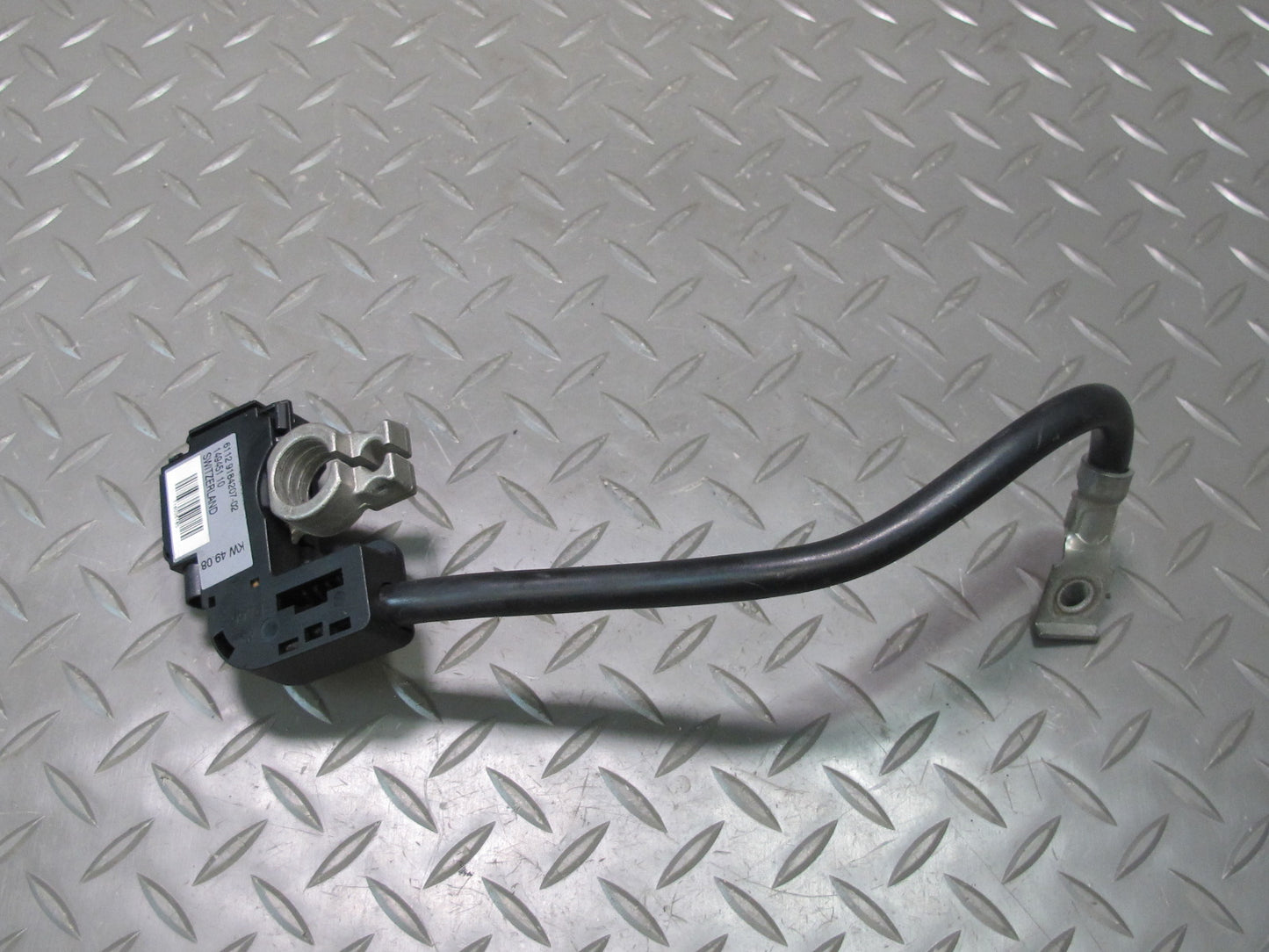 08-10 BMW E90 E92 E93 335i Rear Trunk Negative IBS Battery Cable 9184207 OEM