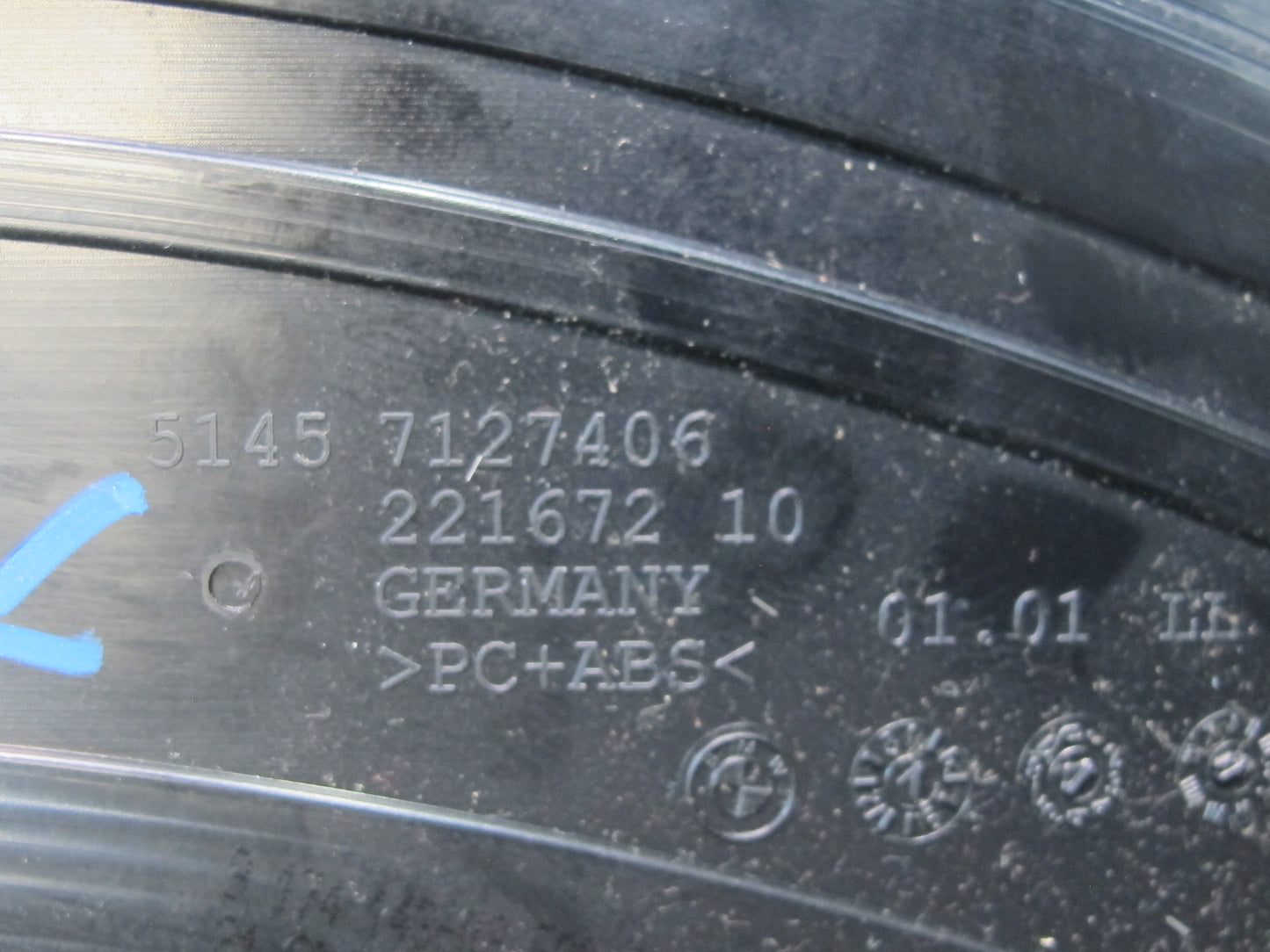 07-13 BMW E90 E92 E93 335i Dash Front Left CUP Holder 7127406 OEM