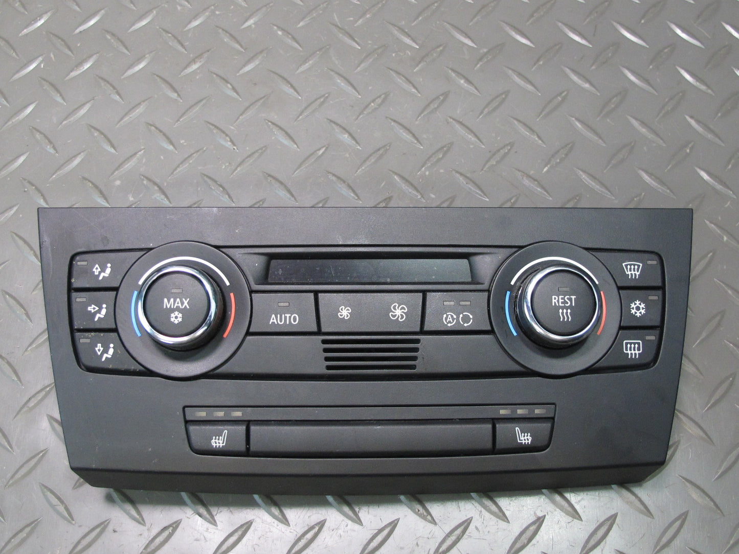 07-13 BMW E92 E93 335i A/C Heater Climate Control & Heated Seat Switch Panel OEM