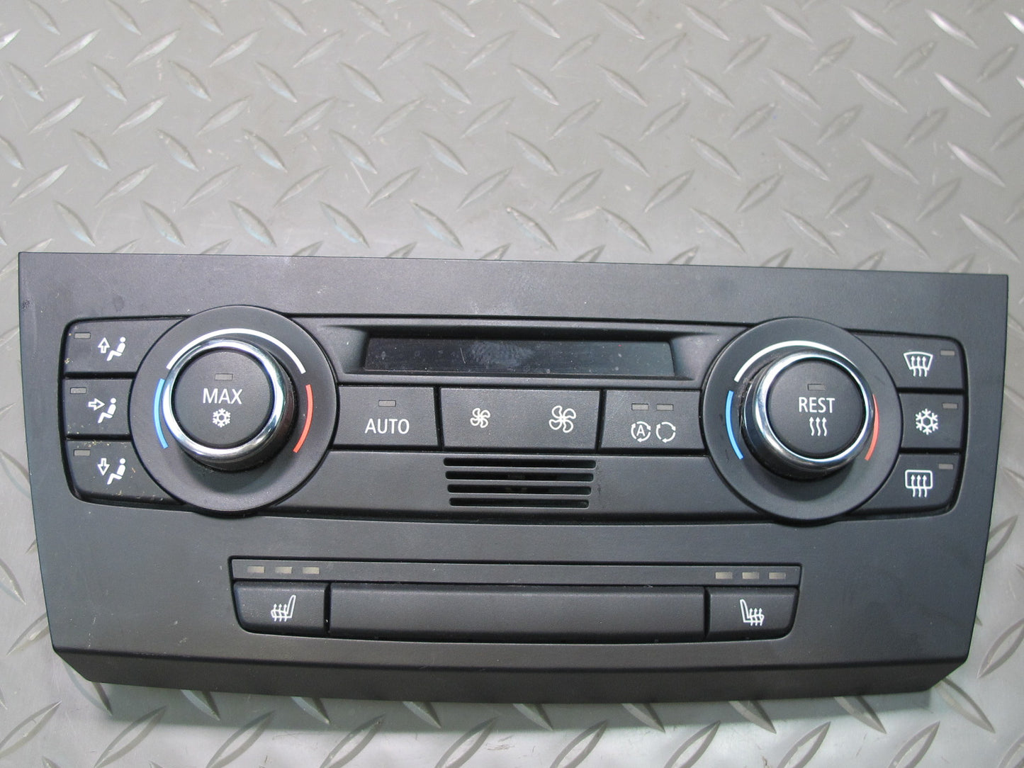 07-13 BMW E92 E93 335i A/C Heater Climate Control & Heated Seat Switch Panel OEM