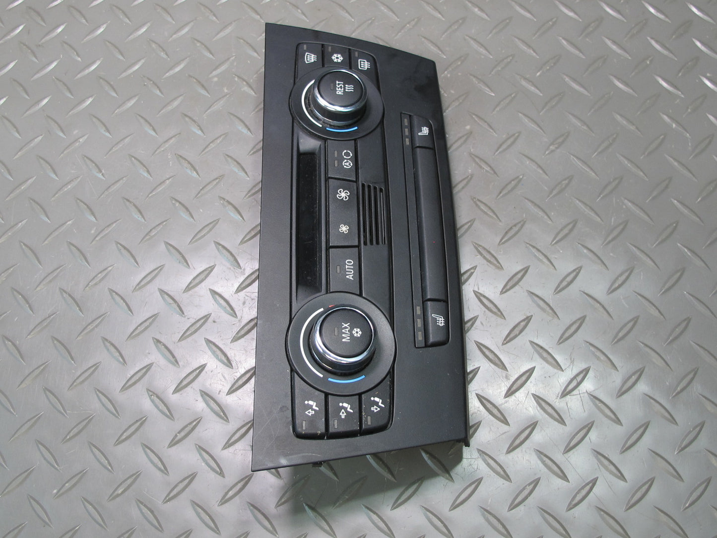 07-13 BMW E92 E93 335i A/C Heater Climate Control & Heated Seat Switch Panel OEM