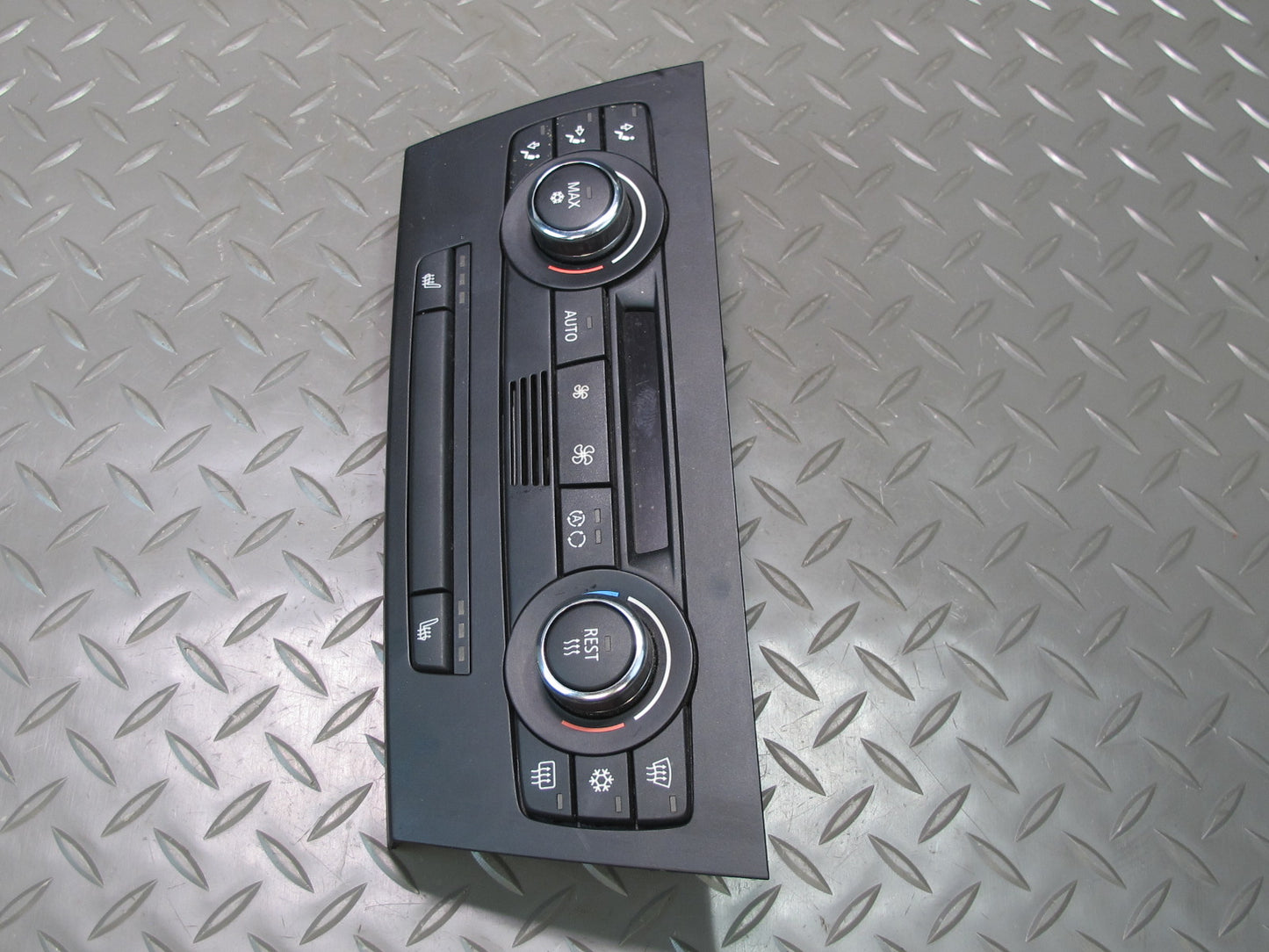 07-13 BMW E92 E93 335i A/C Heater Climate Control & Heated Seat Switch Panel OEM