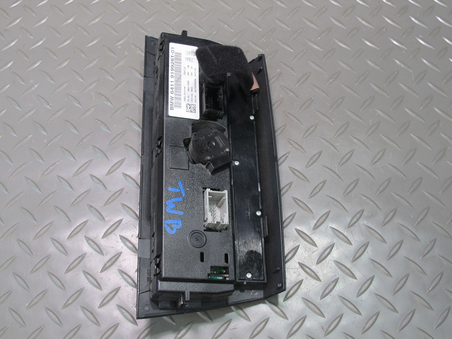 07-13 BMW E92 E93 335i A/C Heater Climate Control & Heated Seat Switch Panel OEM