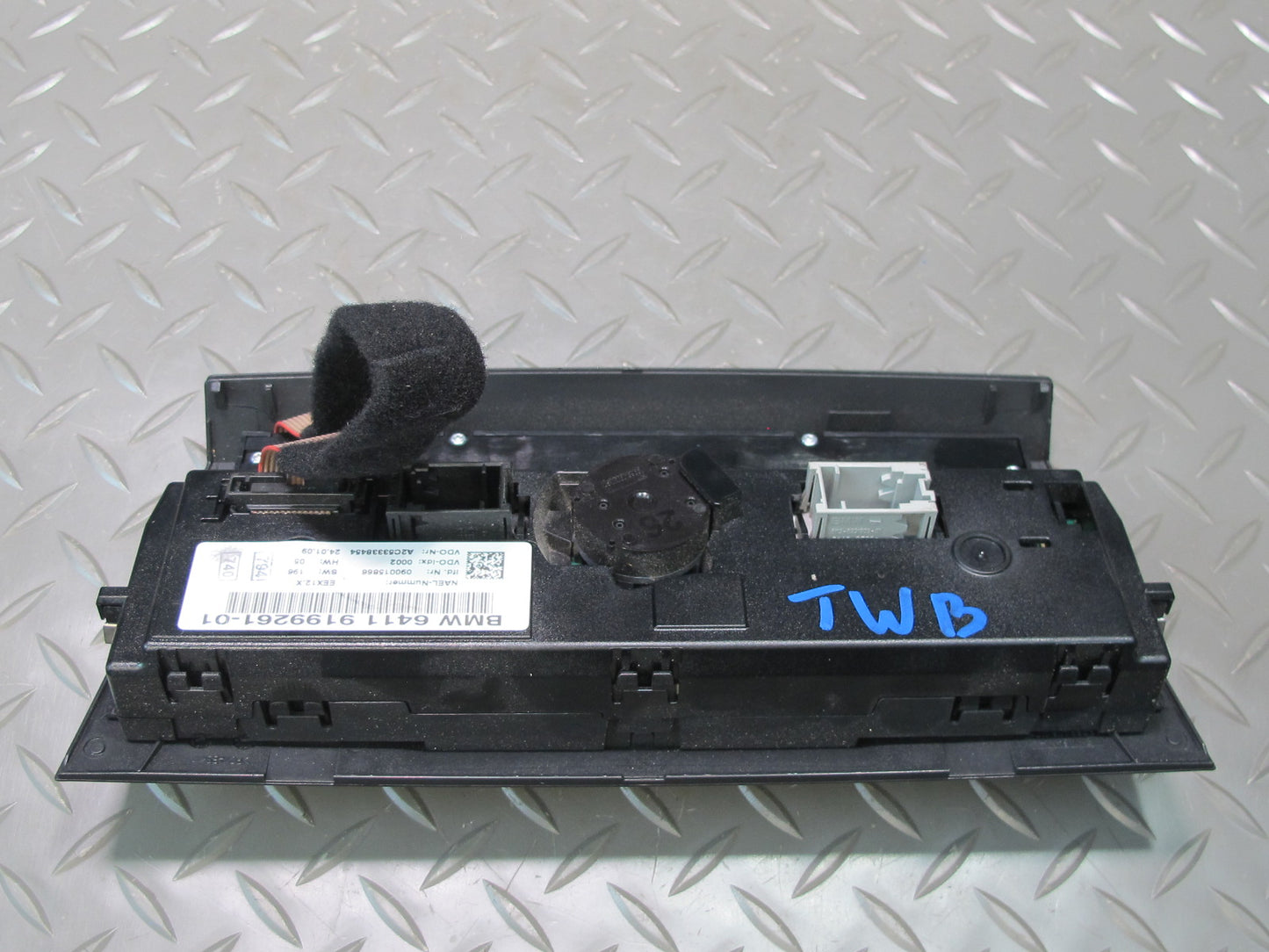 07-13 BMW E92 E93 335i A/C Heater Climate Control & Heated Seat Switch Panel OEM