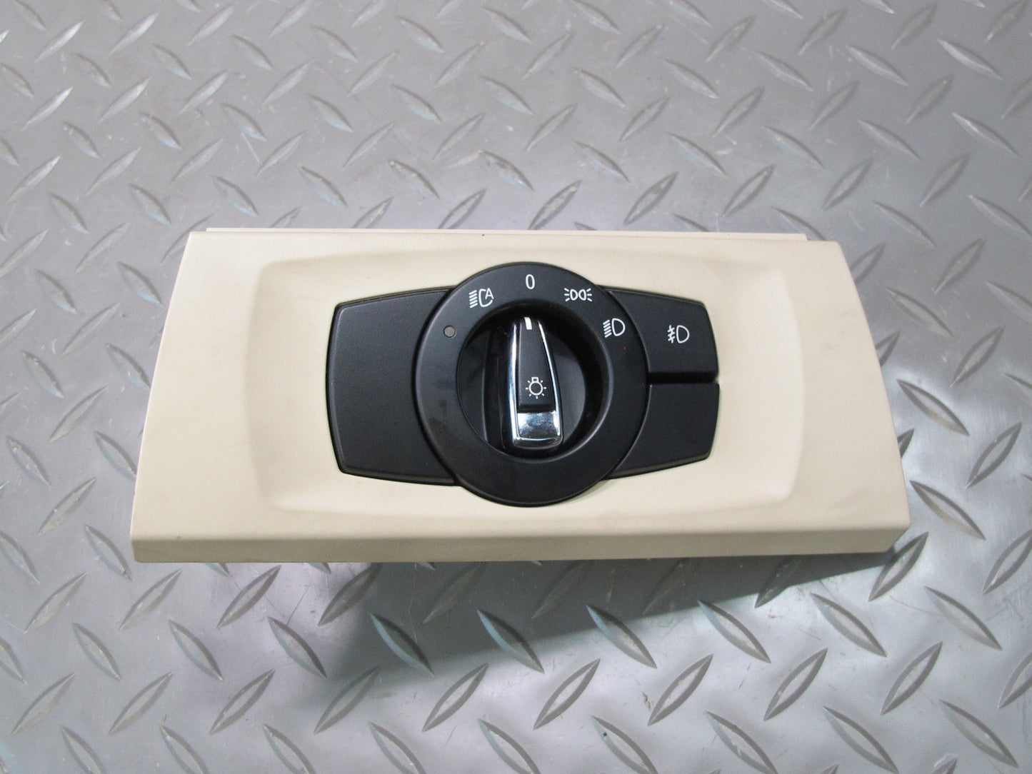 07-13 BMW E92 E93 335i Headlight Fog Light Control Switch w Trim 9169410 OEM