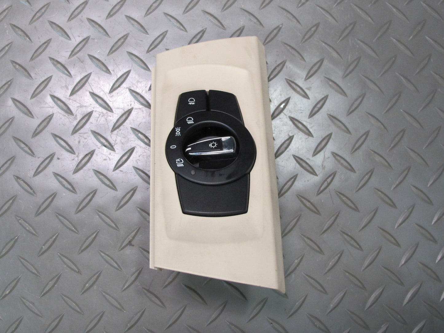 07-13 BMW E92 E93 335i Headlight Fog Light Control Switch w Trim 9169410 OEM