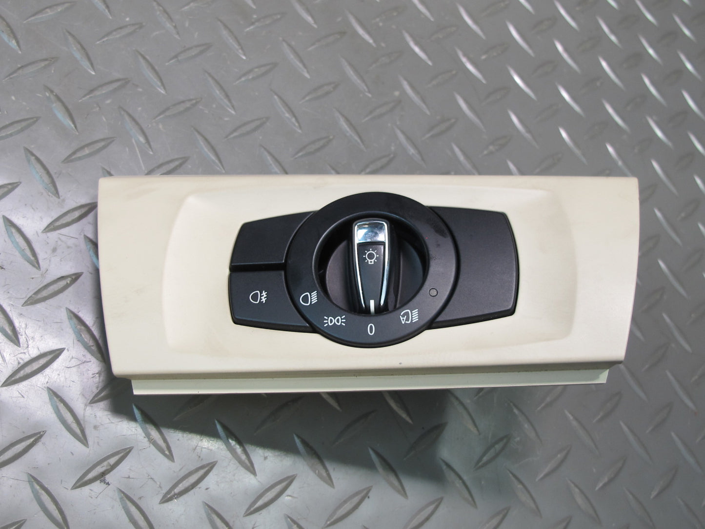 07-13 BMW E92 E93 335i Headlight Fog Light Control Switch w Trim 9169410 OEM