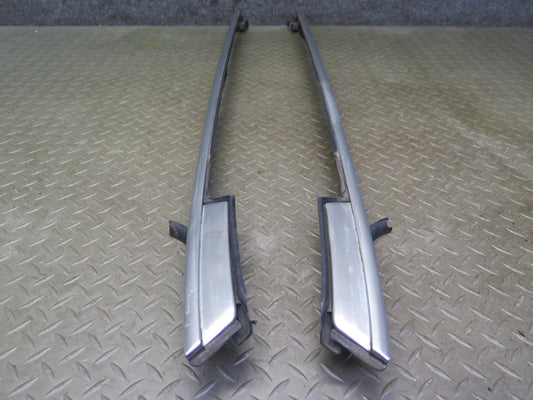 07-13 BMW E93 335i Convert Rear Left Right Quarter Window Chrome Molding Set OEM