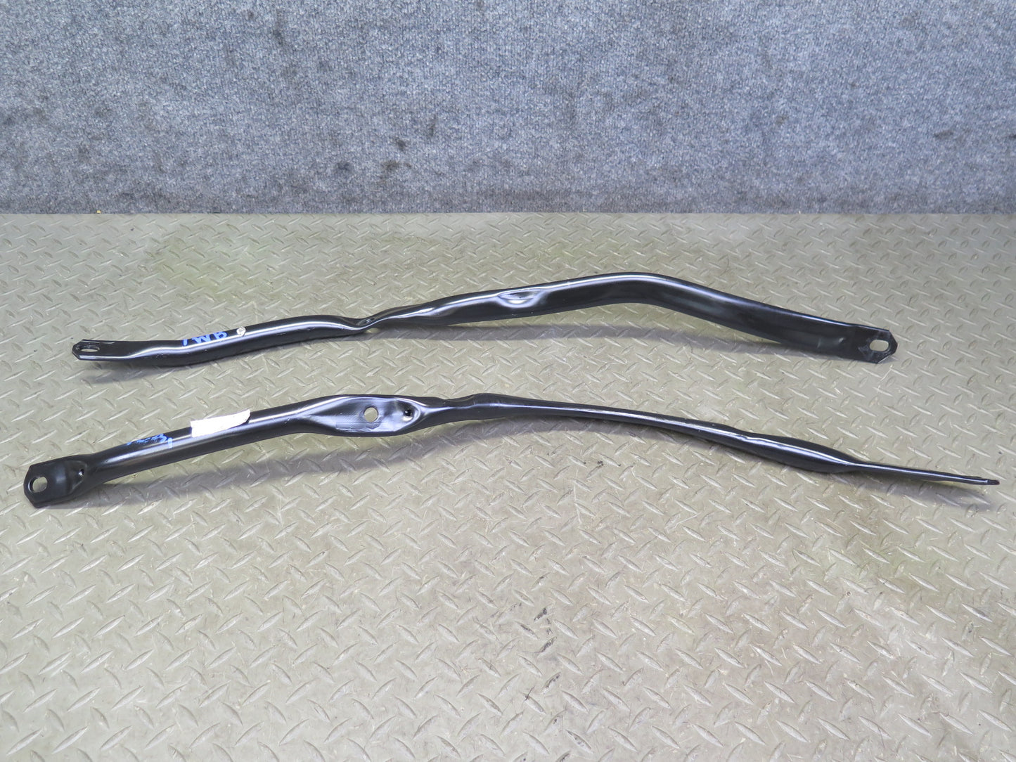 07-13 BMW E93 335i Convertible Front Left & Right Diagonal Rod Bar Set OEM