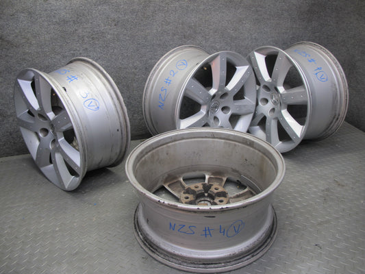 04-05 Nissan Z33 350Z Convert Set of 4 R17" Alloy Wheel Rim 17x7.5JJ 17x8JJ OEM