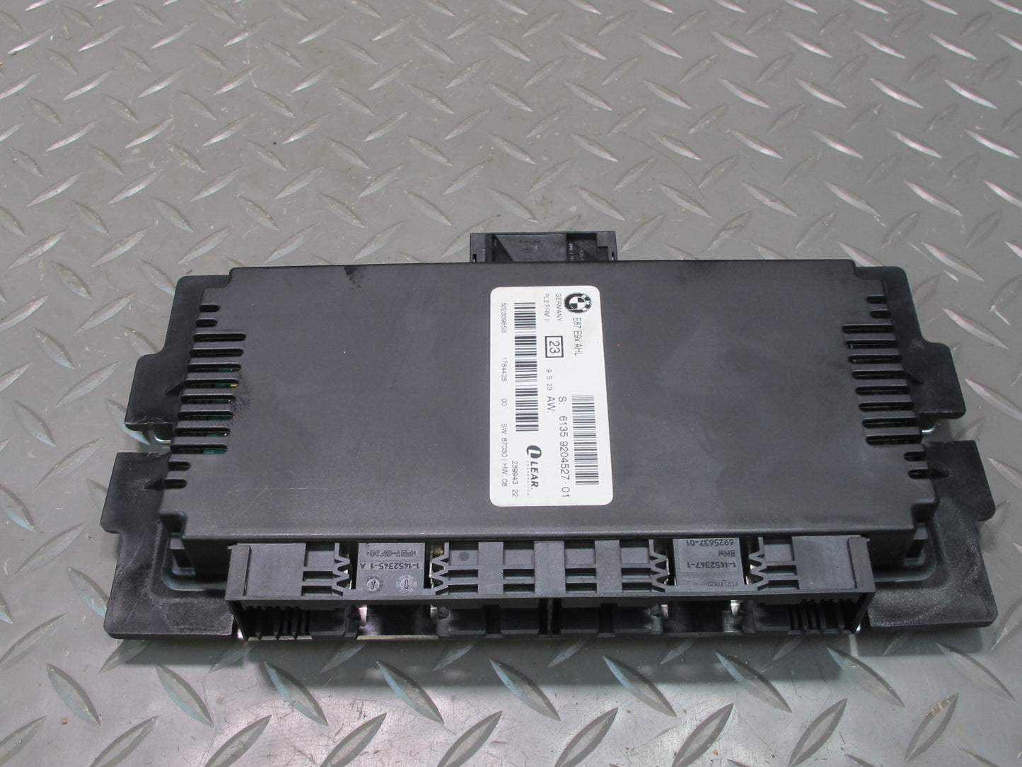 07-10 BMW E90 E92 E93 335i PL2 FRM2 Footwell Light Control Module 9204527 OEM