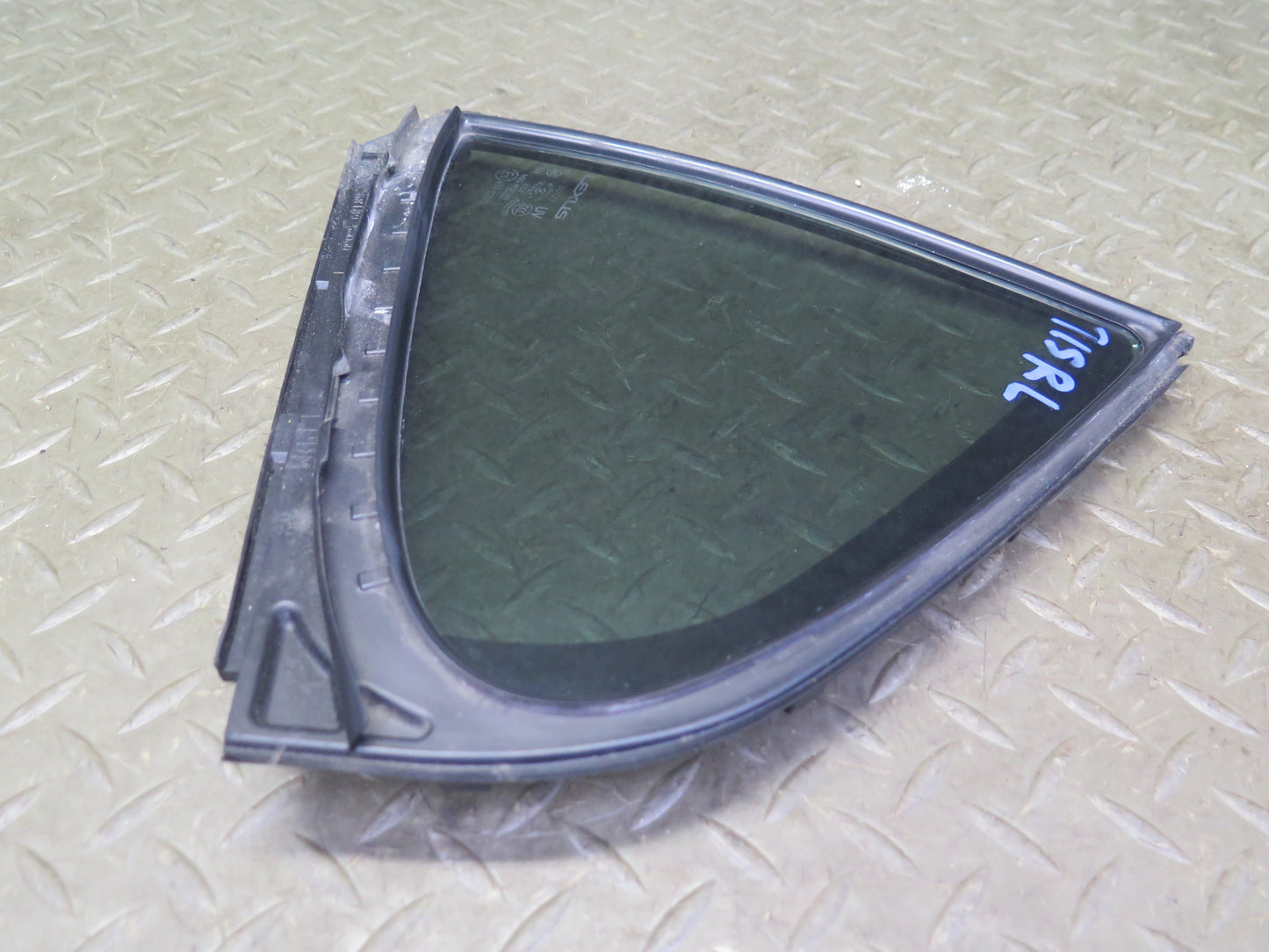 08-14 Lexus IS250 IS350 Is-f Sedan Rear Left Quarter Glass Window OEM