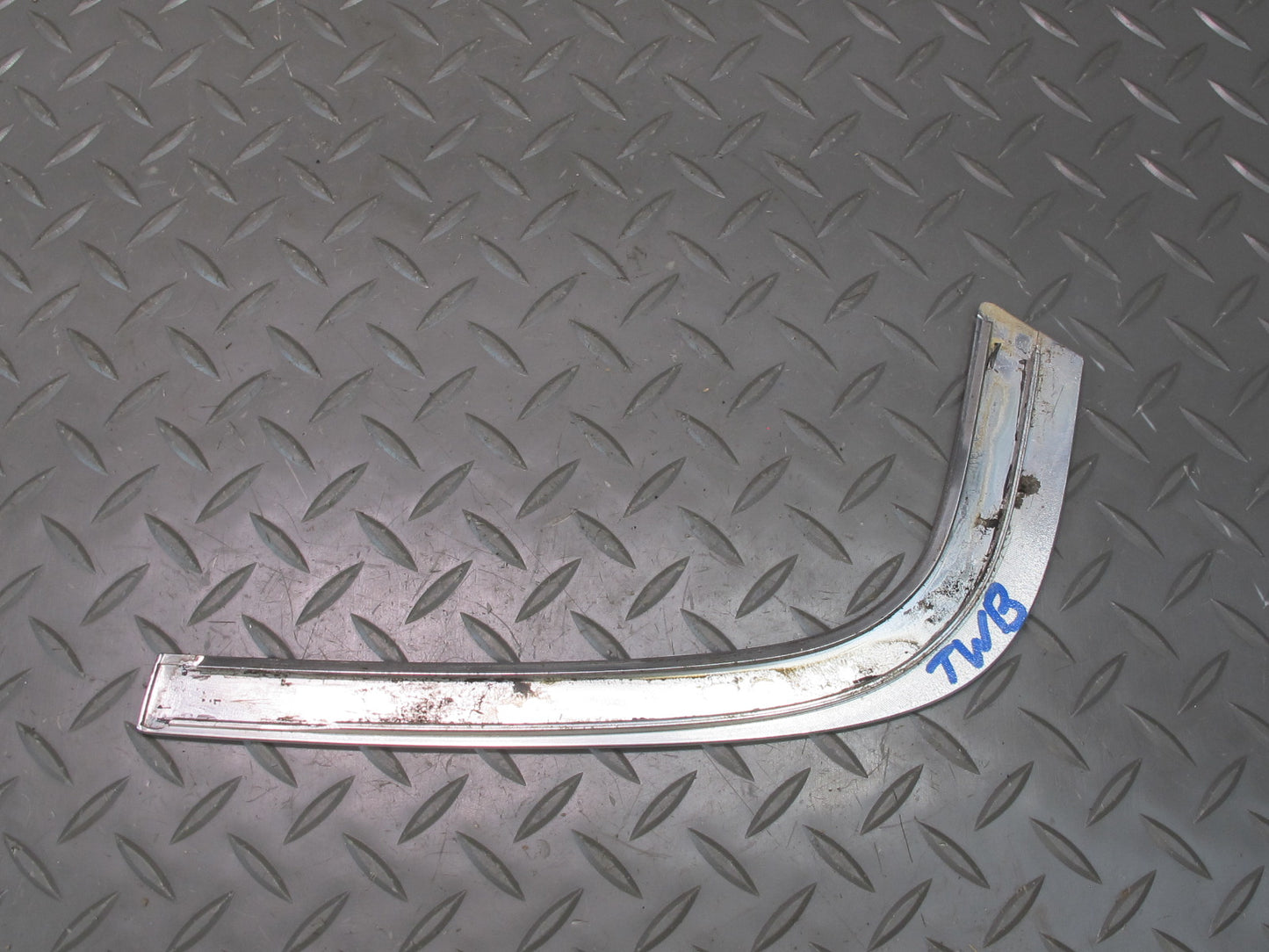 07-13 BMW E93 335i Convertible Set of 2 Rear Roof Chrome Trim Cover Panel OEM