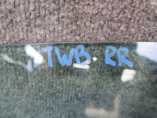 07-13 BMW E93 335i Convertible Rear Right Quarter Glass Window OEM