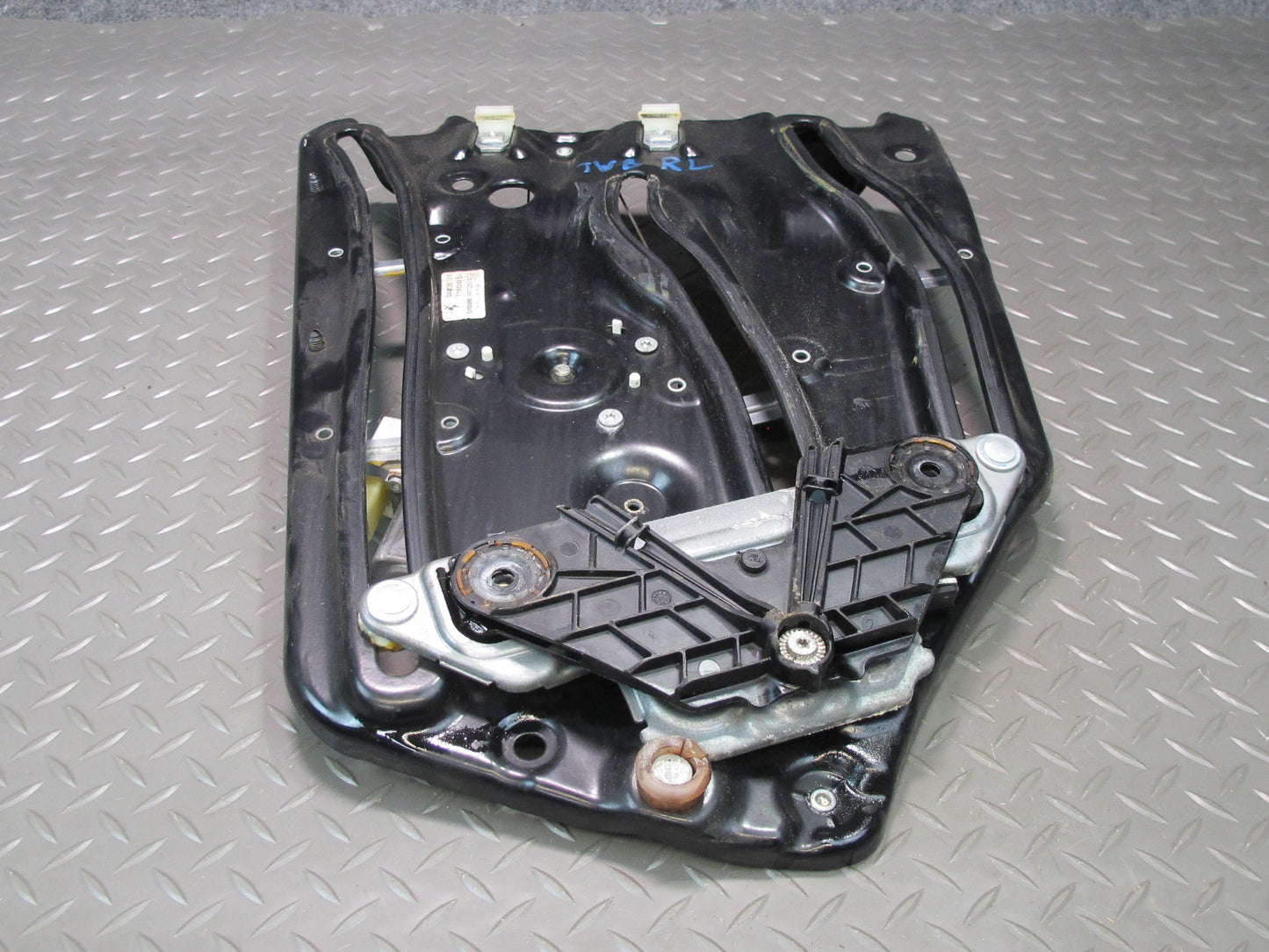 07-13 BMW E93 335i Convertible Rear Left Quarter Window Regulator w Motor OEM