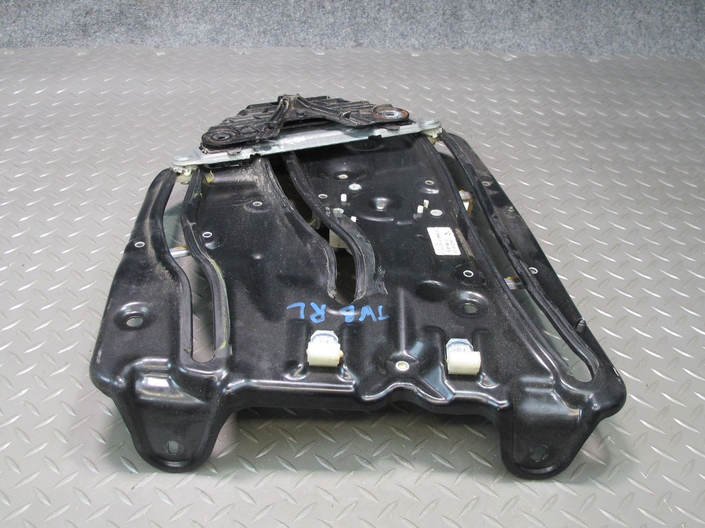 07-13 BMW E93 335i Convertible Rear Left Quarter Window Regulator w Motor OEM