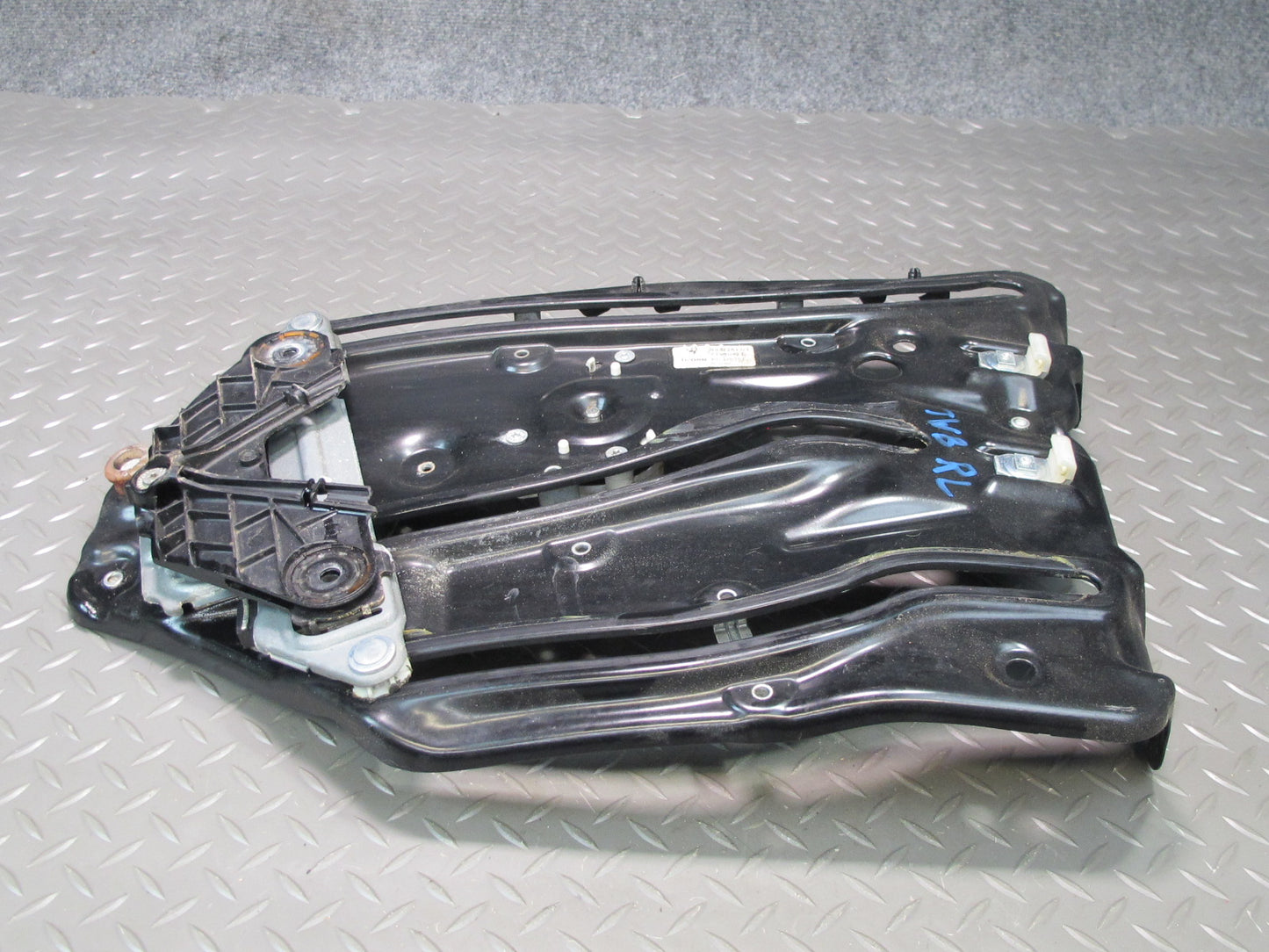 07-13 BMW E93 335i Convertible Rear Left Quarter Window Regulator w Motor OEM