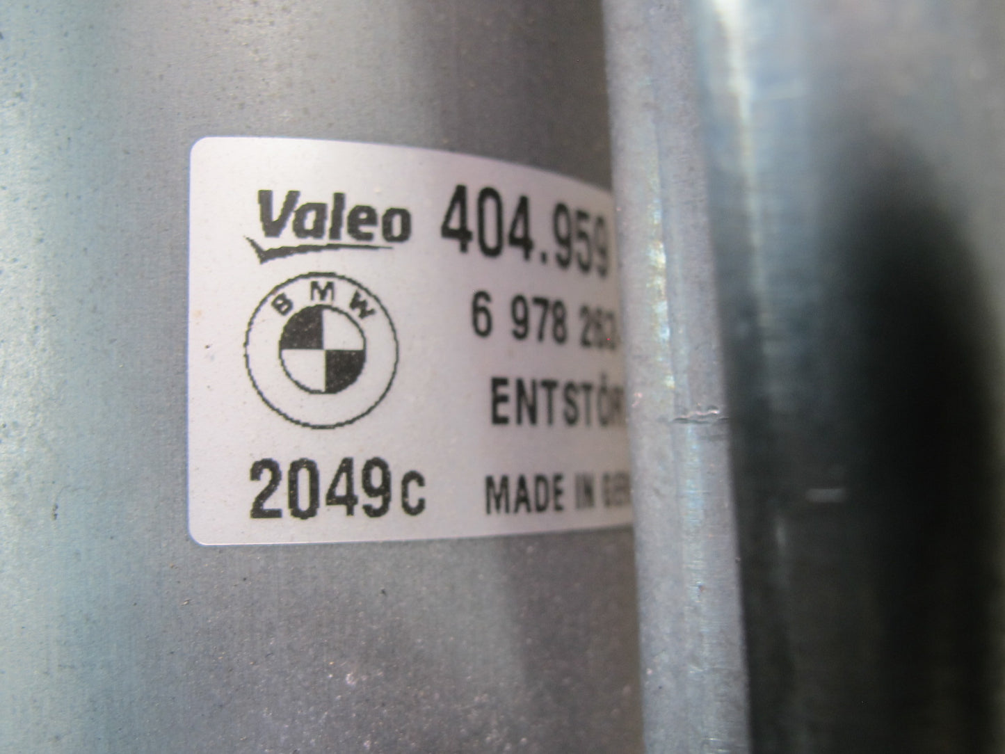 07-13 BMW E90 E92 E93 335i Wiper Transmission Linkage w Motor 7161711 OEM