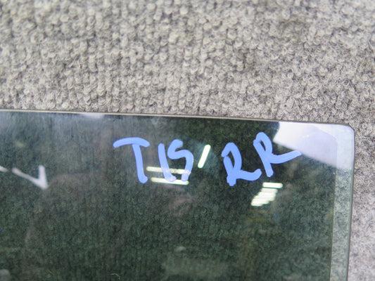 06-14 Lexus IS250 IS350 Is-f Sedan Rear Right Door Glass Window OEM