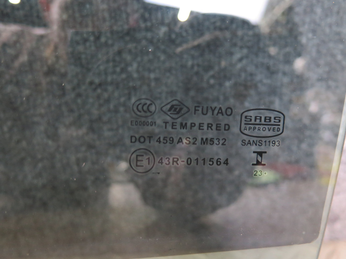 06-14 Lexus IS250 IS350 Is-f Sedan Rear Left Door Glass Window OEM