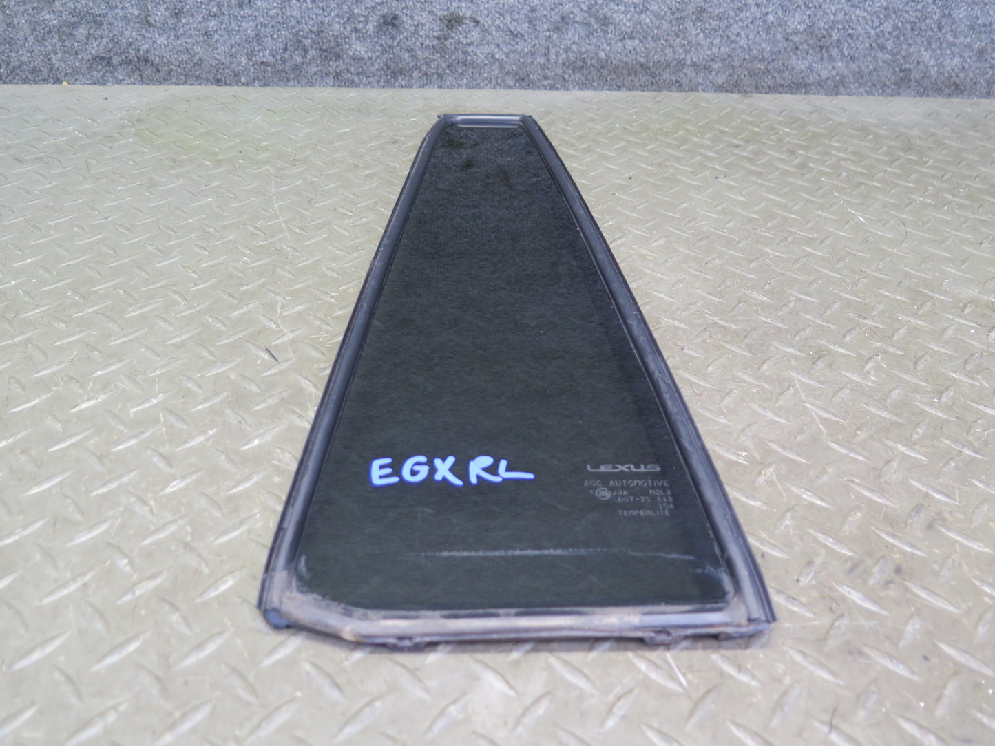 2003-2009 Lexus UZJ120L GX470 Rear Left Door Fixed Glass Window