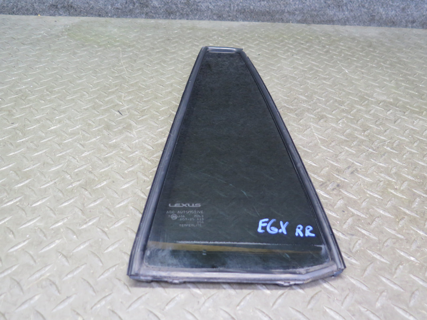 2003-2009 Lexus UZJ120L GX470 Rear Right Door Fixed Glass Window