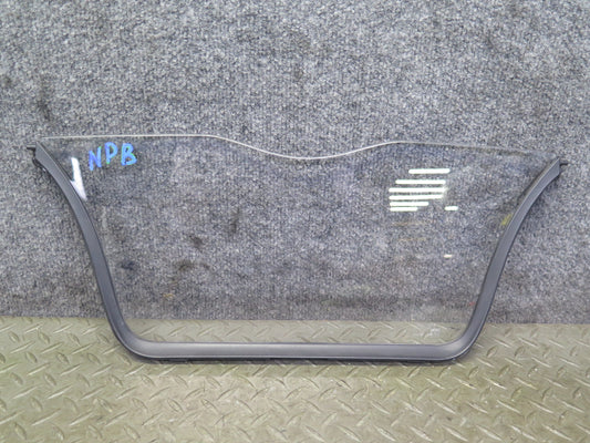 1997-2004 Porsche Boxster 986 Rear Center Wind Screen Wind Deflector Glass Panel