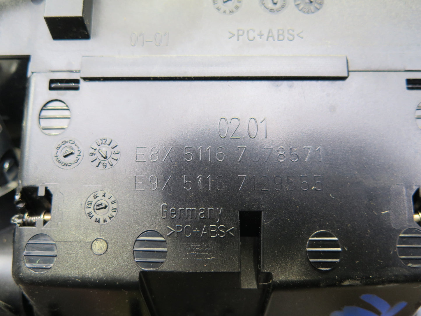 09-13 BMW E93 335i Convertible Interior Wood Trim Bezel Cover Panel Set OEM