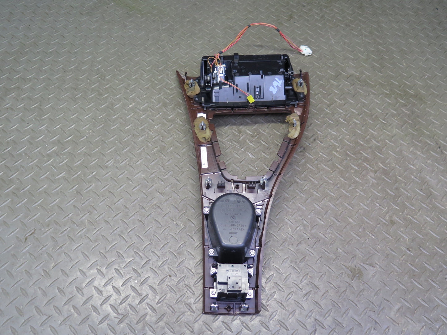 09-13 BMW E93 335i Convertible Interior Wood Trim Bezel Cover Panel Set OEM