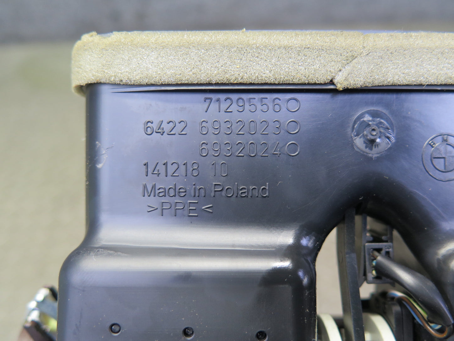 09-13 BMW E93 335i Convertible Interior Wood Trim Bezel Cover Panel Set OEM