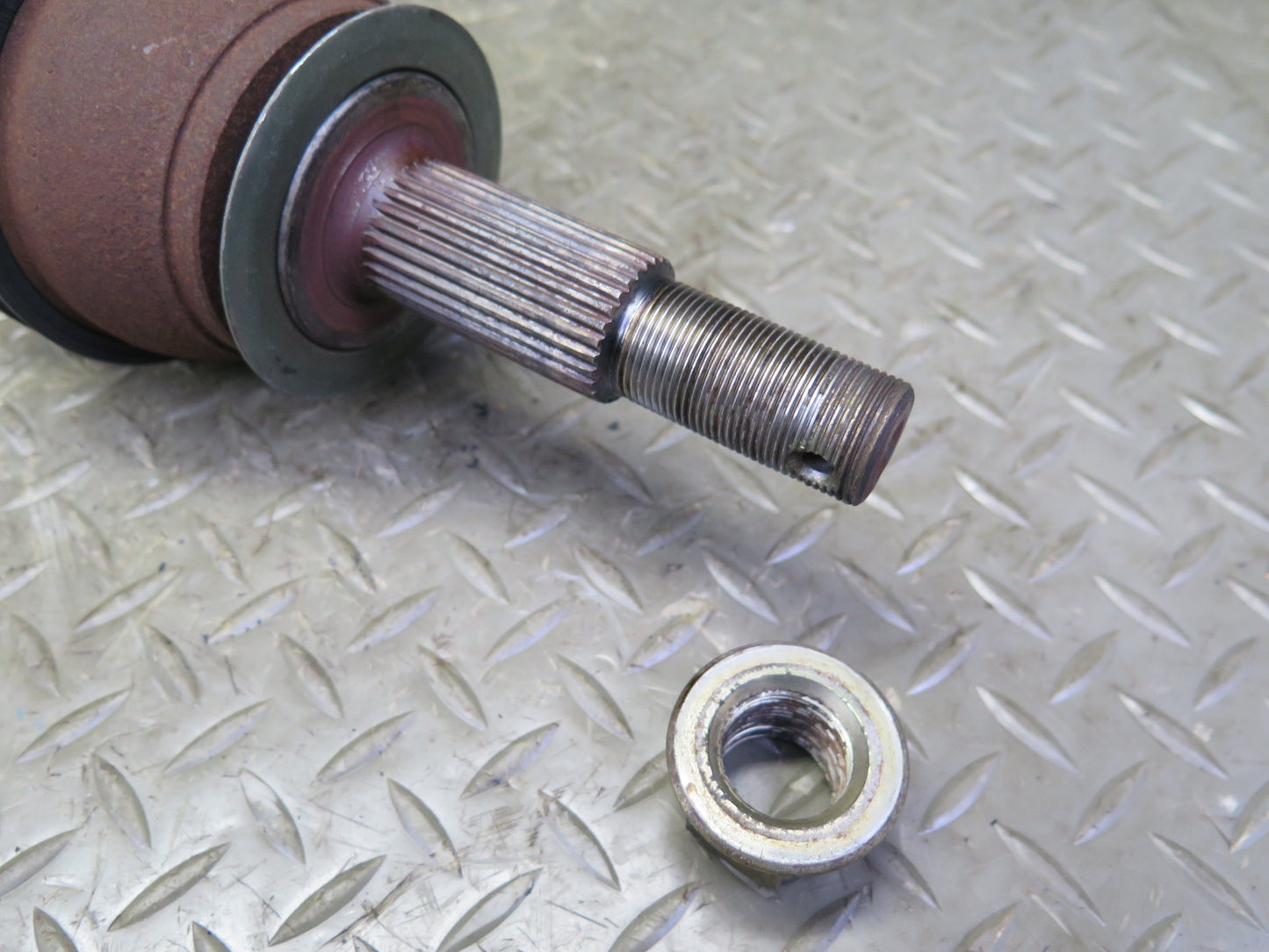 04-05 Nissan 350Z Z33 Convertible M/T Rear Left Suspension Axle Shaft OEM