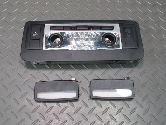 07-13 BMW E93 335i Convertible Overhead Dome Sun Visor Light Lamp Set OEM
