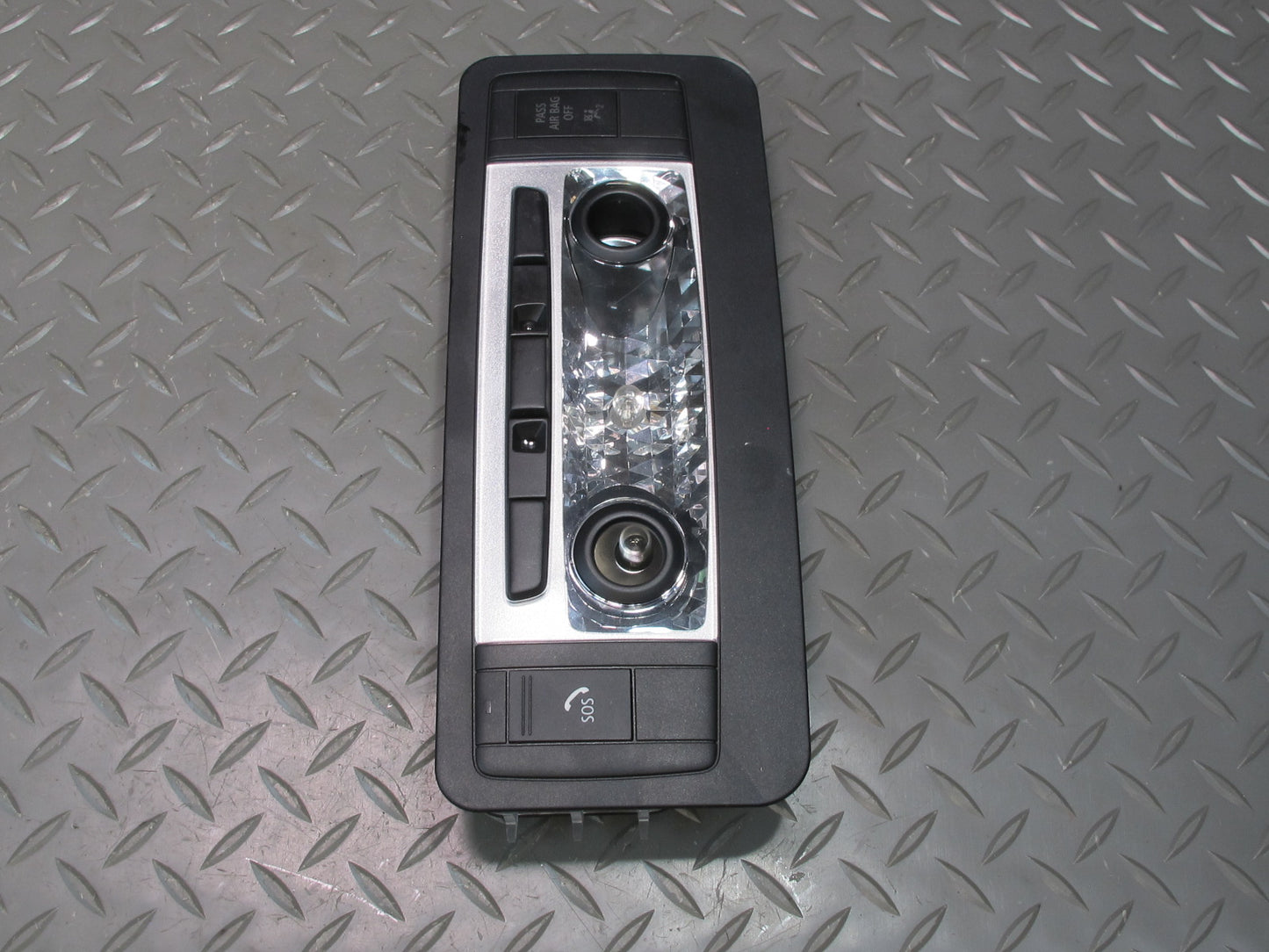 07-13 BMW E93 335i Convertible Overhead Dome Sun Visor Light Lamp Set OEM