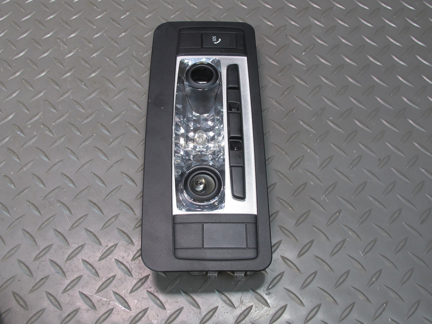 07-13 BMW E93 335i Convertible Overhead Dome Sun Visor Light Lamp Set OEM