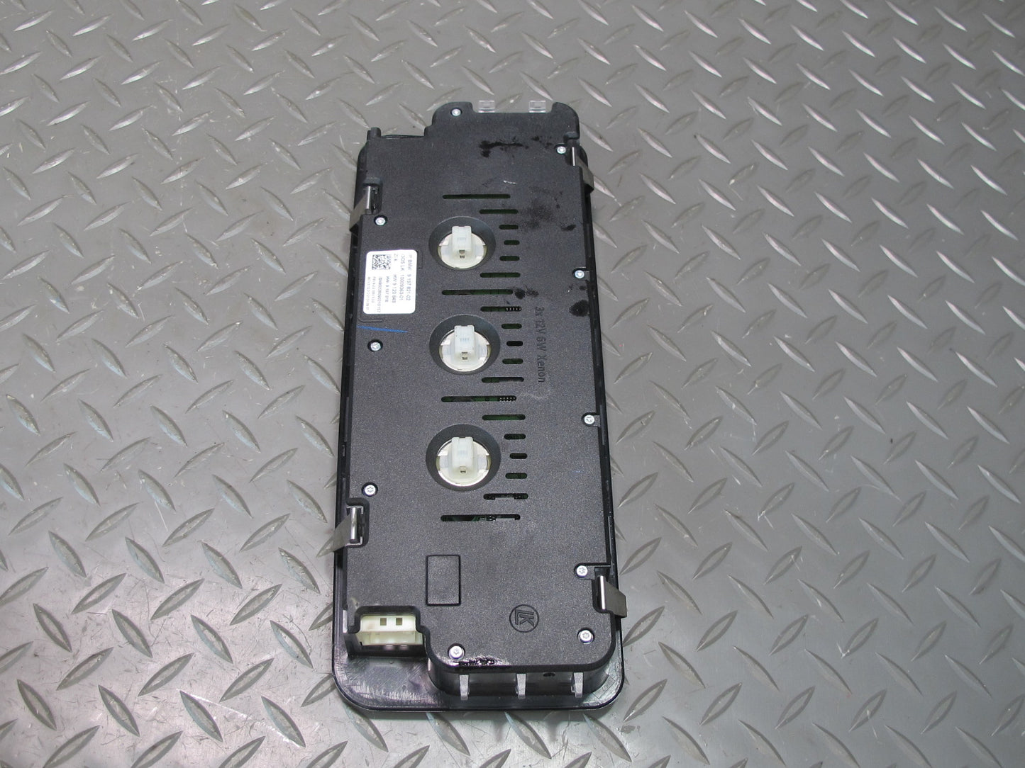 07-13 BMW E93 335i Convertible Overhead Dome Sun Visor Light Lamp Set OEM