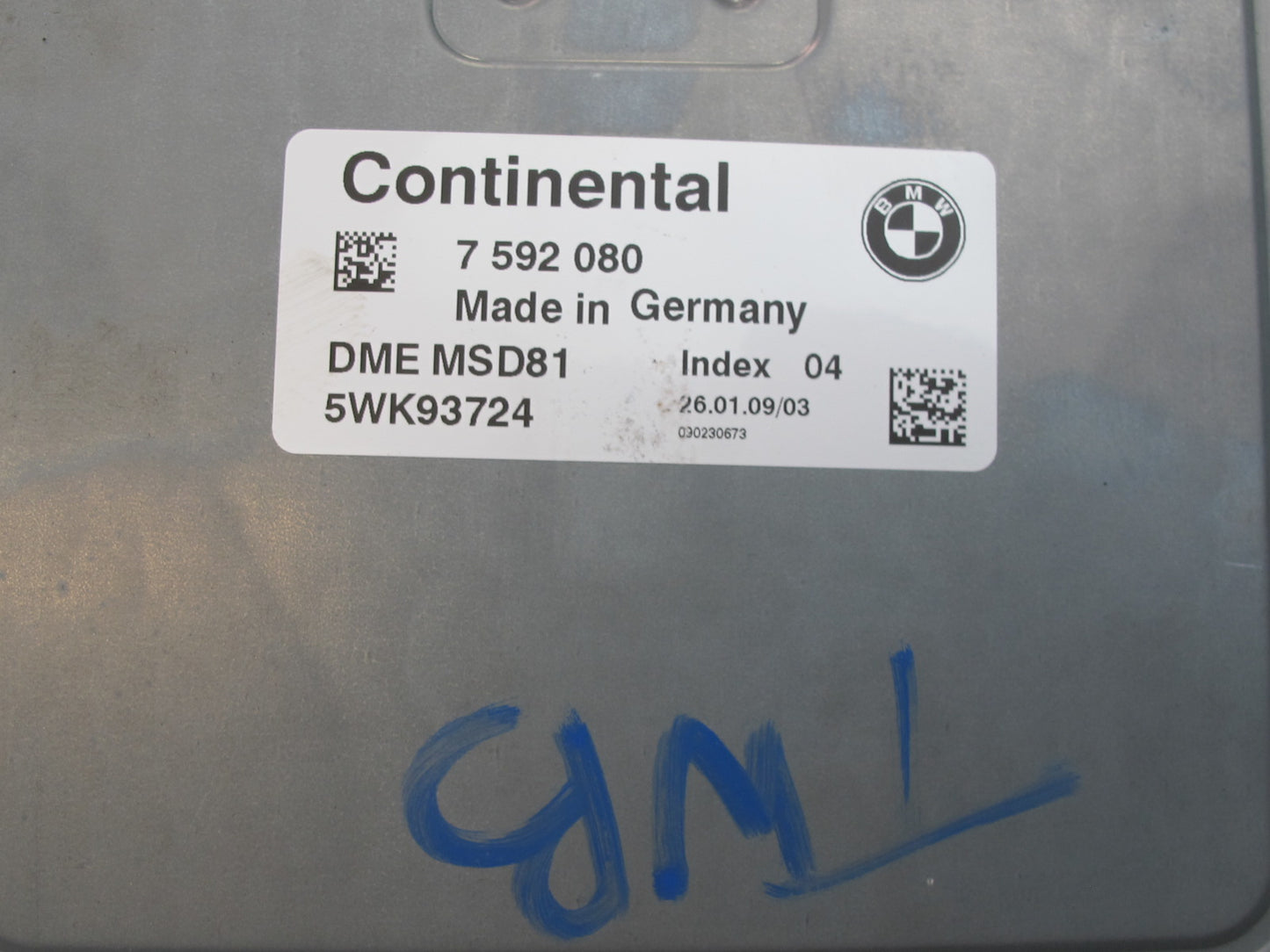 2009 BMW E93 335i Convert N54 ECU ECM DME Speedo CAS Ignition Lock KEY Set OEM