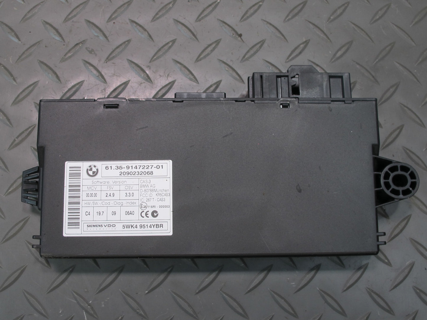 2009 BMW E93 335i Convert N54 ECU ECM DME Speedo CAS Ignition Lock KEY Set OEM