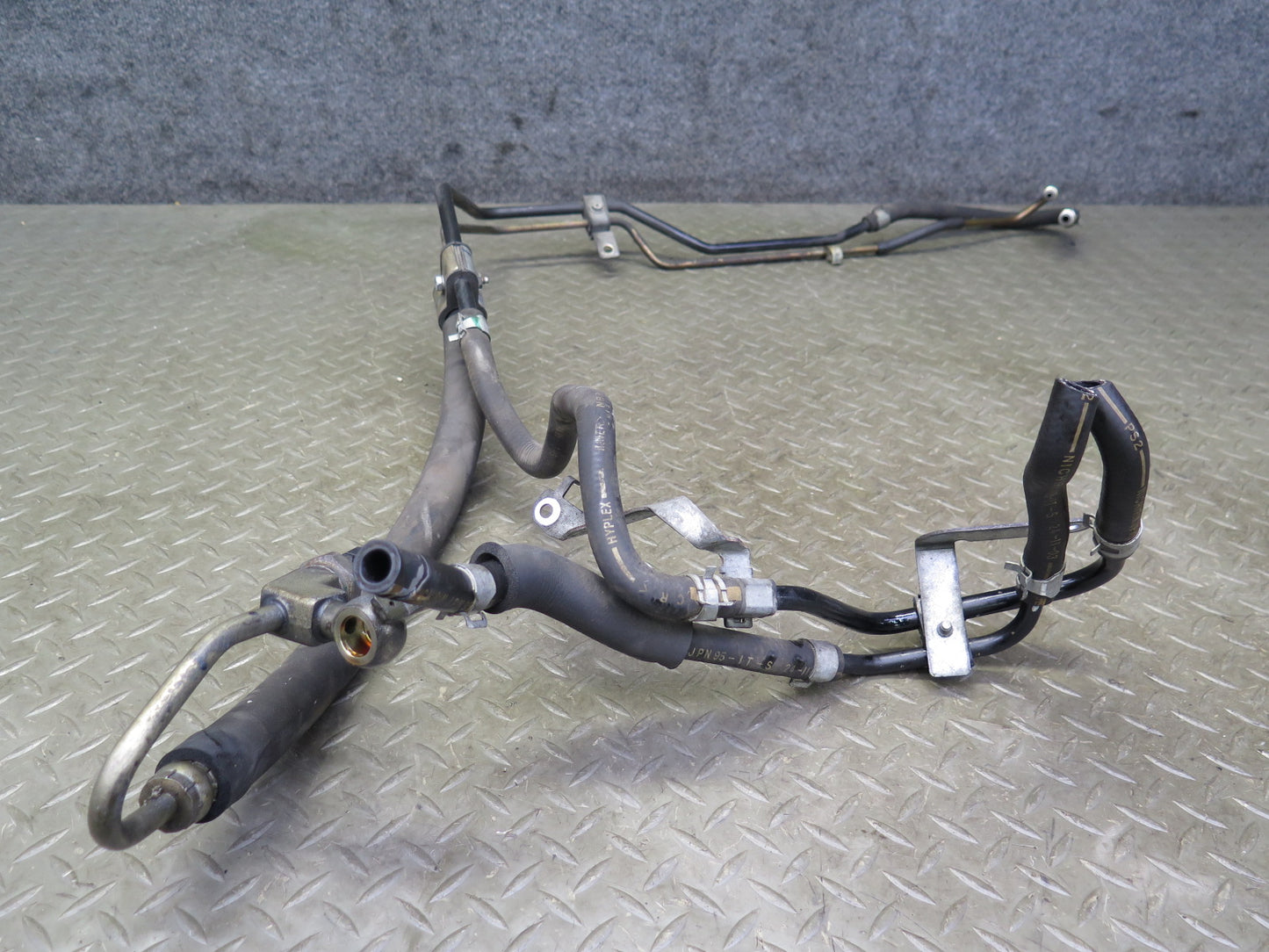 03-06 Nissan 350Z Z33 Convertible Power Steering Hose Pipe Line OEM