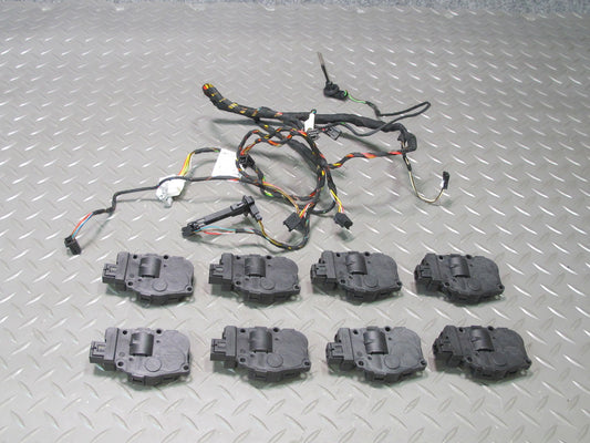 07-13 BMW E90 E92 E93 335i A/C Heater Flap Door Actuator Motor Wiring Set OEM