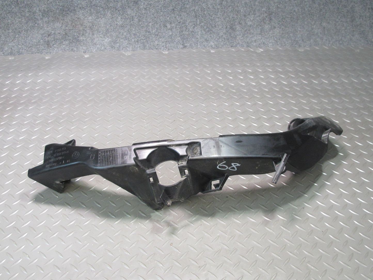07-10 BMW E92 E93 335i Set of 4 Front Headlight Mount Bracket Support OEM