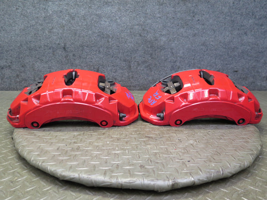 2011-2018 Porsche Cayenne 958 4.8L AWD 19" Front Brembo Brake Caliper Set 67K