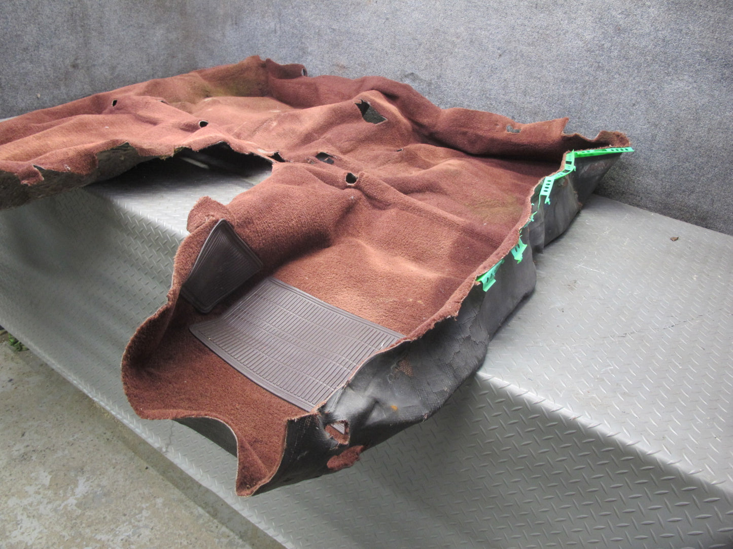 86-92 Toyota Supra MA70L MK3 Floor Carpet Liner Cover Maroon OEM