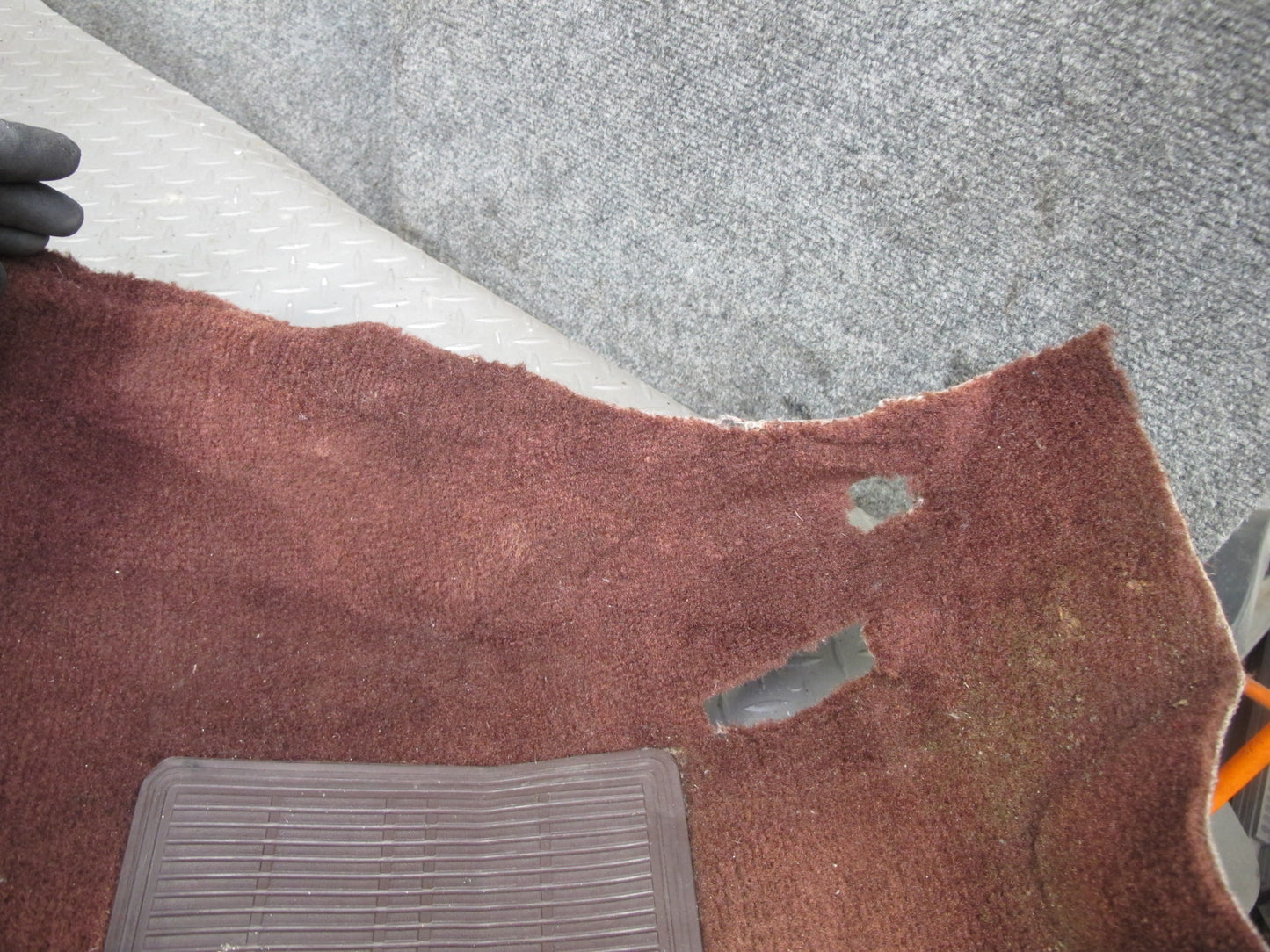 86-92 Toyota Supra MA70L MK3 Floor Carpet Liner Cover Maroon OEM