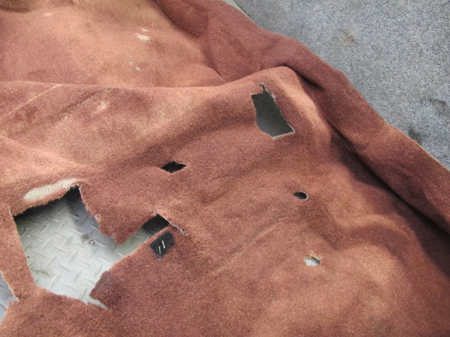 86-92 Toyota Supra MA70L MK3 Floor Carpet Liner Cover Maroon OEM