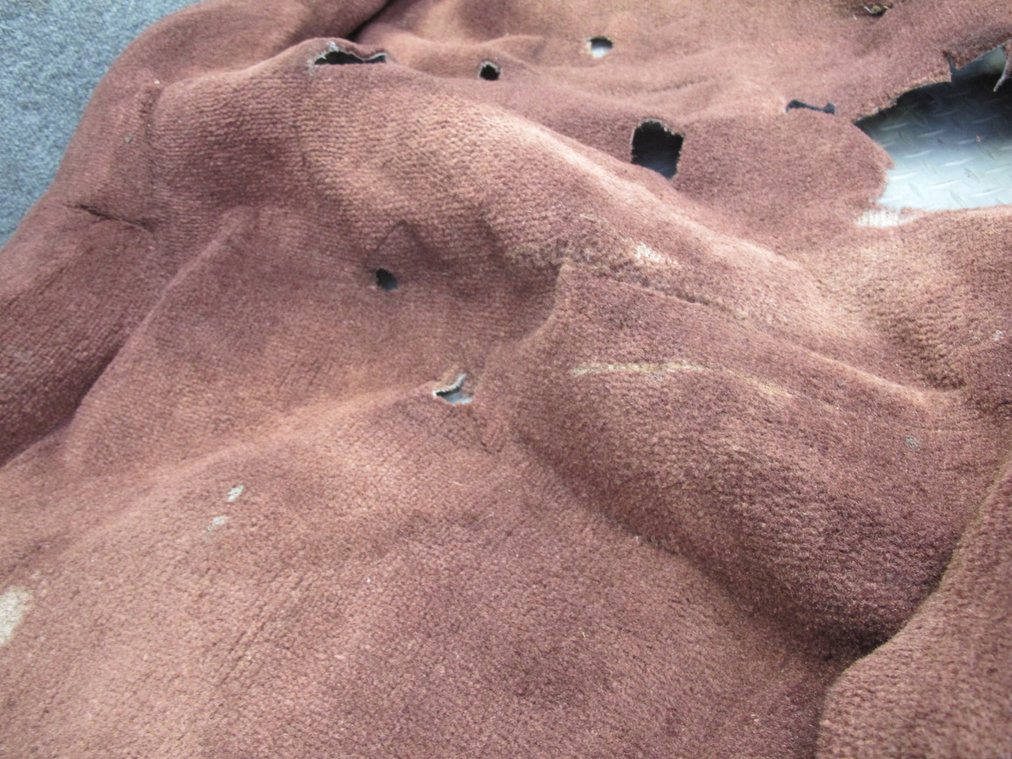 86-92 Toyota Supra MA70L MK3 Floor Carpet Liner Cover Maroon OEM