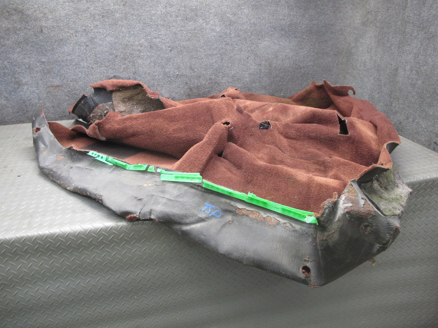 86-92 Toyota Supra MA70L MK3 Floor Carpet Liner Cover Maroon OEM